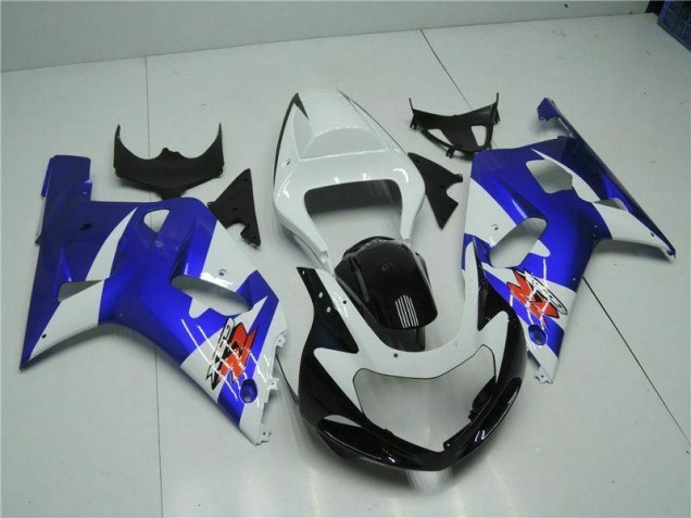 Blanco Azul Carenado GSXR 600 / 750 K1 K2 K3 01-03 Blanco Azul Carenado GSXR 600 / 750 K1 K2 K3 01-03