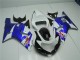 Blanco Azul Carenado GSXR 600 / 750 K1 K2 K3 01-03 Blanco Azul Carenado GSXR 600 / 750 K1 K2 K3 01-03