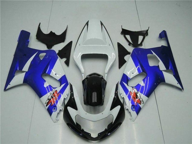 Blanco Azul Carenado GSXR 600 / 750 K1 K2 K3 01-03 Blanco Azul Carenado GSXR 600 / 750 K1 K2 K3 01-03