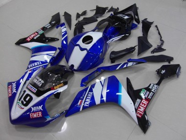 Blanco Azul Carenado R1 07-08