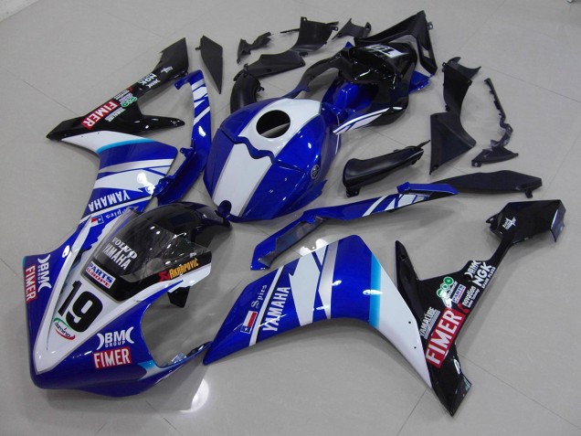 Blanco Azul Carenado R1 07-08