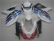 Blanco Azul Carenados GSXR 1000 K9 09-16 Blanco Azul Carenados GSXR 1000 K9 09-16