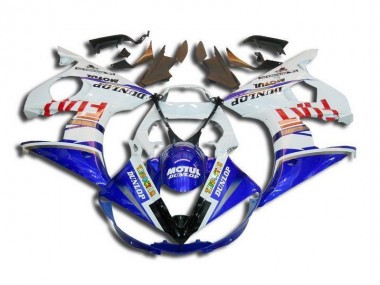Blanco Azul Fiat Motul Dunlop Carenado R6 03-05