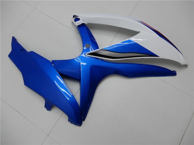 Blanco Azul Kit Carenado GSXR 600 / 750 K8 08-10 Blanco Azul Kit Carenado GSXR 600 / 750 K8 08-10