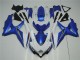 Blanco Azul Kit Carenado GSXR 600 / 750 K8 08-10 Blanco Azul Kit Carenado GSXR 600 / 750 K8 08-10