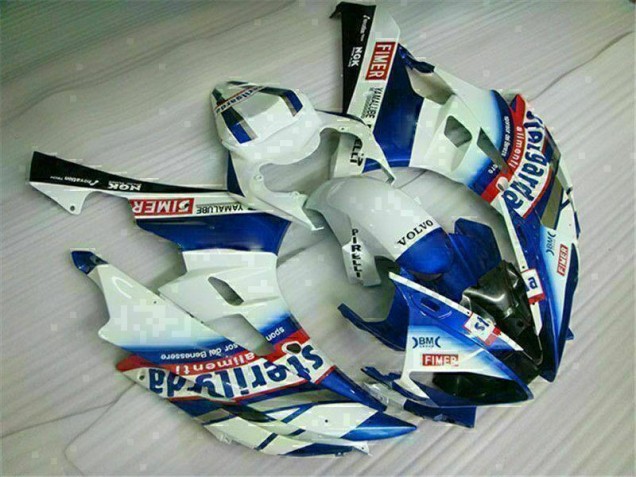 Blanco Azul Kit Completo Carenado R6 06-07 Blanco Azul Kit Completo Carenado R6 06-07