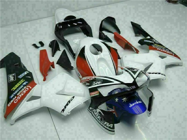 Blanco Azul Kits Completo Carenado CBR 600 RR 03-04 Blanco Azul Kits Completo Carenado CBR 600 RR 03-04