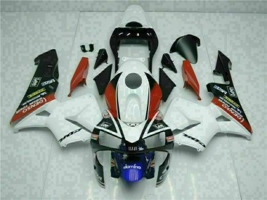 Blanco Azul Kits Completo Carenado CBR 600 RR 03-04