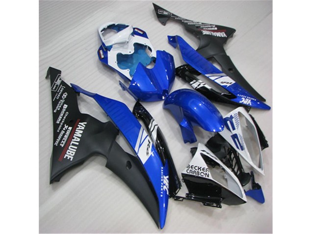 Blanco Azul Negro Carenado R6 08-16 Blanco Azul Negro Carenado R6 08-16