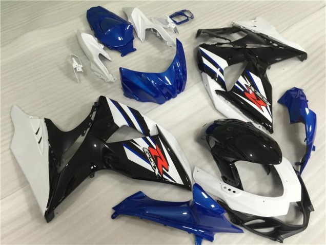 Blanco Azul Negro Carenados GSXR 1000 K9 09-16 Blanco Azul Negro Carenados GSXR 1000 K9 09-16