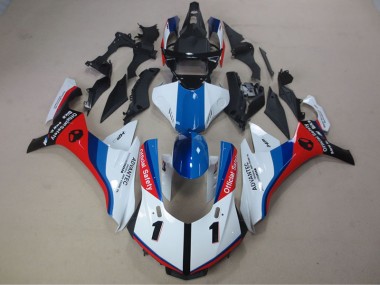 Blanco Azul Rojo Advantec Carenado R1 15-19