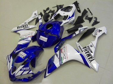 Blanco Azul Tri Colour Carenado R1 07-08