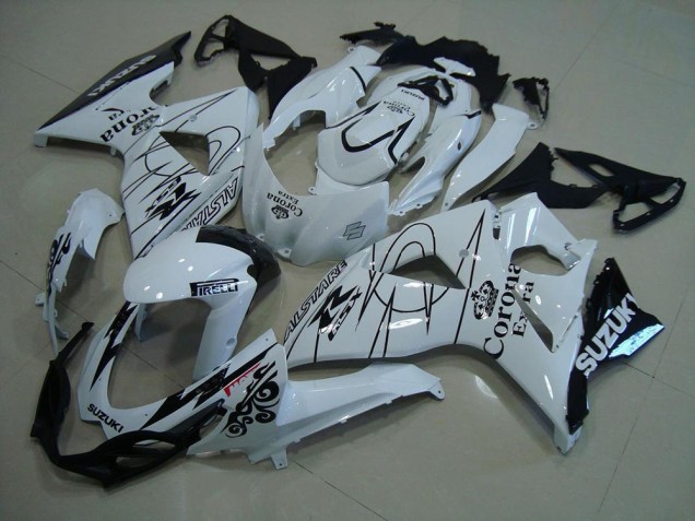 Blanco Corona Carenado GSXR 1000 K9 09-16