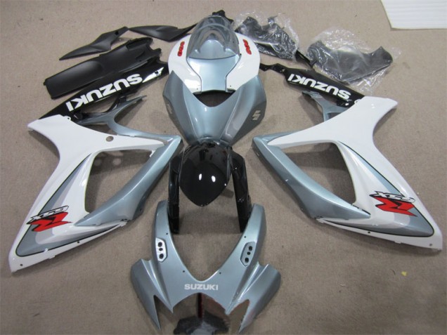 Blanco Gris Carenado GSXR 600 K6 06-07