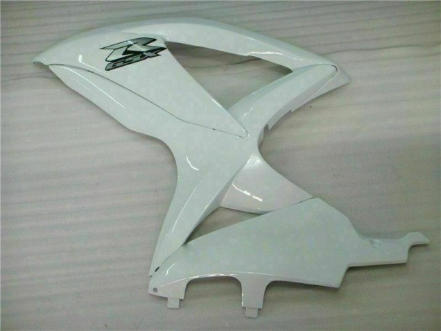 Blanco Kits Completo Carenado ABS GSXR 600 / 750 K8 08-10 Blanco Kits Completo Carenado ABS GSXR 600 / 750 K8 08-10