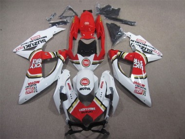 Blanco Lucky Strike Rojo Motul Carenado GSXR 600 K8 08-10