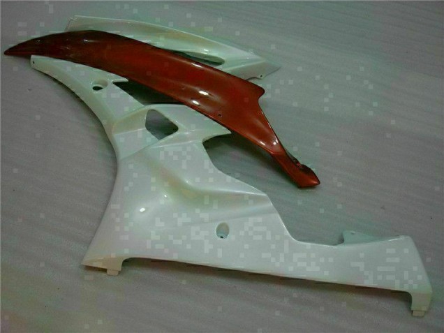 Blanco Marrón Carenado R6 06-07 Blanco Marrón Carenado R6 06-07