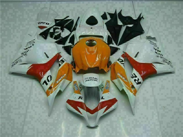 Blanco Naranja Repsol Carenado CBR 600 RR 09-12