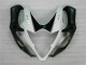 Blanco Negro ABS Kits Carenado GSXR 1000 K5 05-06 Blanco Negro ABS Kits Carenado GSXR 1000 K5 05-06