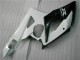 Blanco Negro ABS Kits Carenado GSXR 1000 K5 05-06 Blanco Negro ABS Kits Carenado GSXR 1000 K5 05-06