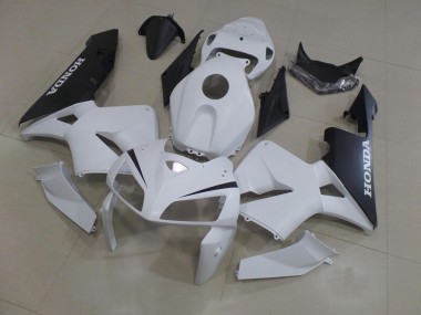 Blanco Negro ABS Plástica CBR 600 RR 05-06