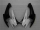 Blanco Negro ABS Plástica GSXR 600 / 750 K6 06-07 Blanco Negro ABS Plástica GSXR 600 / 750 K6 06-07