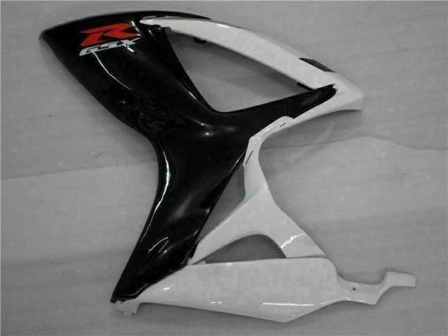 Blanco Negro ABS Plástica GSXR 600 / 750 K6 06-07 Blanco Negro ABS Plástica GSXR 600 / 750 K6 06-07