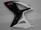 Blanco Negro ABS Plástica GSXR 600 / 750 K6 06-07 Blanco Negro ABS Plástica GSXR 600 / 750 K6 06-07