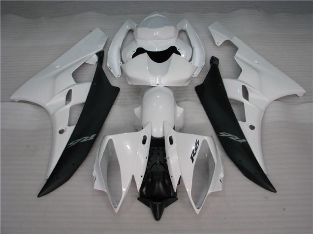 Blanco Negro ABS Plástica R6 06-07