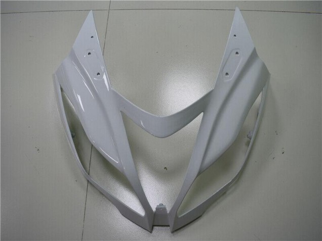 Blanco Negro ABS Plástica ZX6R 13-18 Blanco Negro ABS Plástica ZX6R 13-18