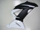 Blanco Negro ABS Plástica ZX6R 13-18 Blanco Negro ABS Plástica ZX6R 13-18