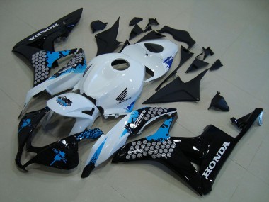 Blanco Negro Azul Carenado CBR 600 RR 07-08