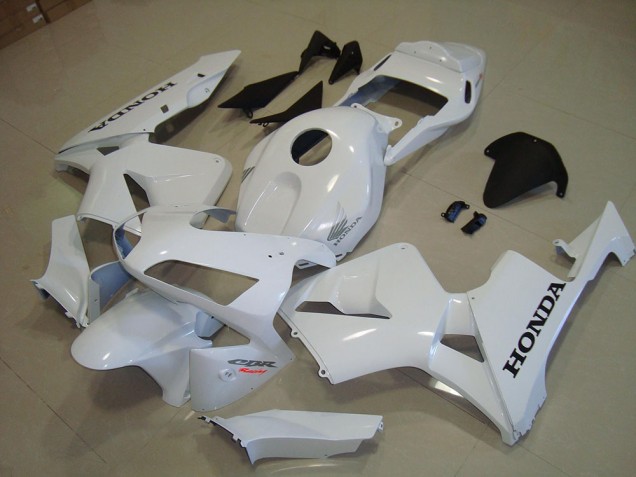 Blanco Negro Calcomanía Carenado CBR 600 RR 03-04 Blanco Negro Calcomanía Carenado CBR 600 RR 03-04