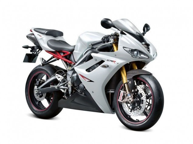 Blanco Negro Carenado Daytona 675 Triple 06-08 Blanco Negro Carenado Daytona 675 Triple 06-08