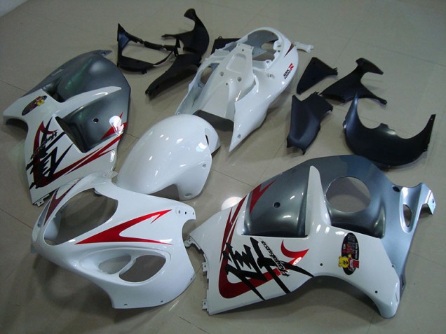 Blanco Negro Carenado GSXR 1300 Hayabusa 96-07