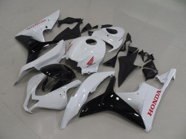 Blanco Negro Carenado & Plástico CBR 600 RR 07-08