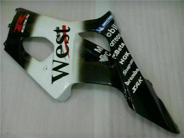Blanco Negro Carrocería GSXR 1000 K3 03-04 Blanco Negro Carrocería GSXR 1000 K3 03-04