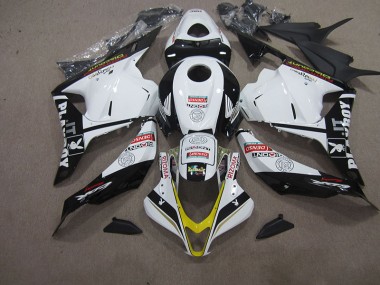 Blanco Negro DENSO RIZOMA Carenado CBR 600 RR 09-12