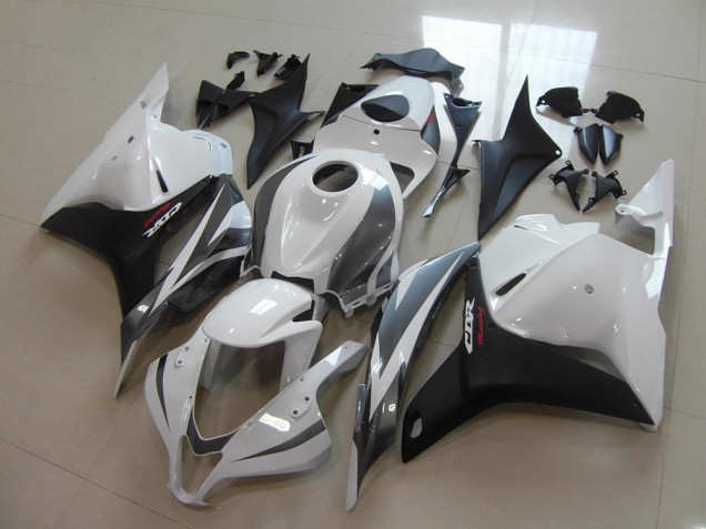 Blanco Negro Gris Carenado CBR 600 RR 09-12 Blanco Negro Gris Carenado CBR 600 RR 09-12