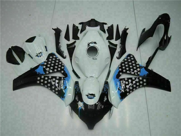 Blanco Negro Inyección Kit Carenado CBR 1000 RR 08-11