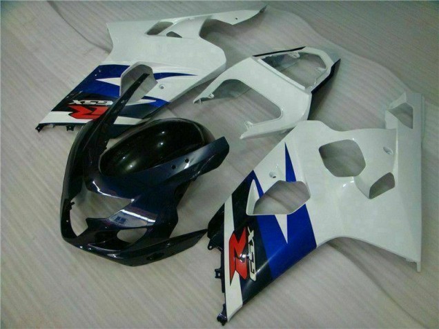 Blanco Negro Inyección Kits Carenado GSXR 600 / 750 K4 04-05 Blanco Negro Inyección Kits Carenado GSXR 600 / 750 K4 04-05