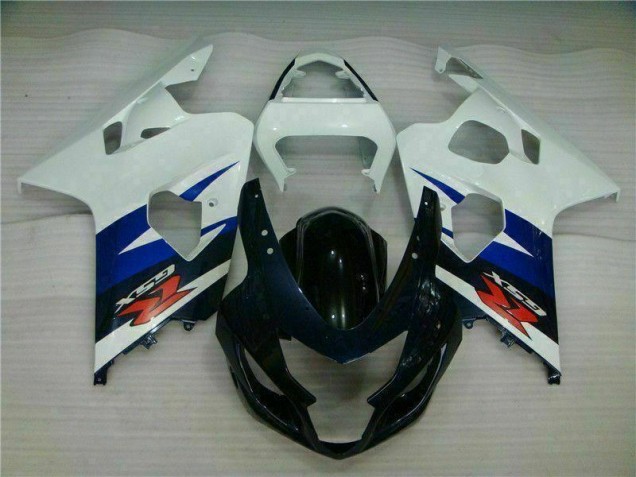 Blanco Negro Inyección Kits Carenado GSXR 600 / 750 K4 04-05 Blanco Negro Inyección Kits Carenado GSXR 600 / 750 K4 04-05