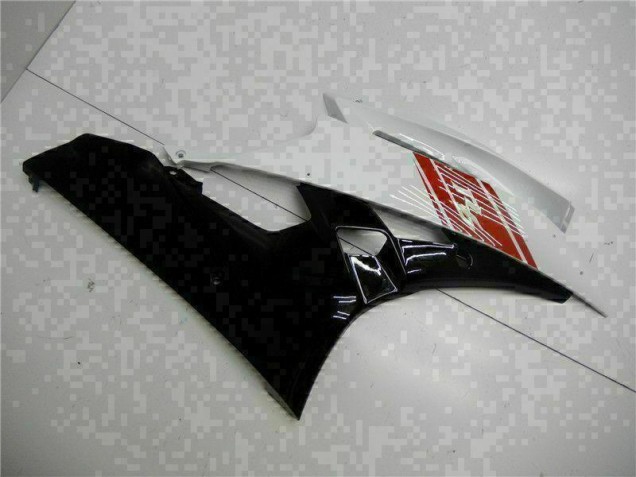 Blanco Negro Kit Carenado ABS Completo R6 06-07 Blanco Negro Kit Carenado ABS Completo R6 06-07