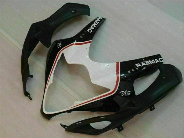 Blanco Negro Kit Carenado GSXR 1000 K5 05-06 Blanco Negro Kit Carenado GSXR 1000 K5 05-06
