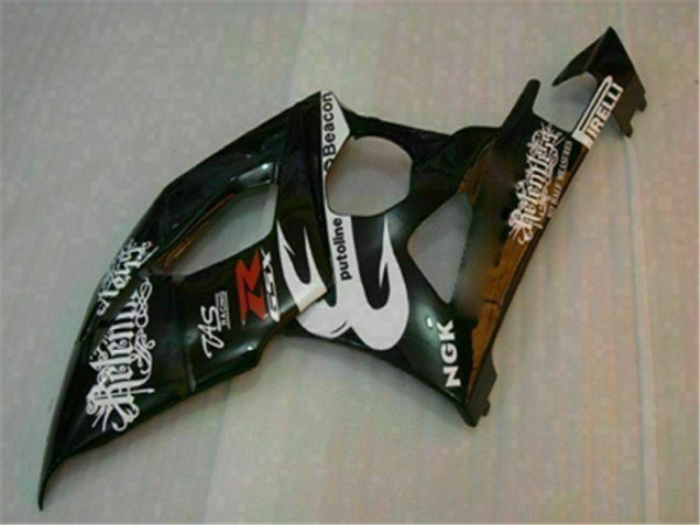 Blanco Negro Kit Carenado GSXR 1000 K5 05-06 Blanco Negro Kit Carenado GSXR 1000 K5 05-06