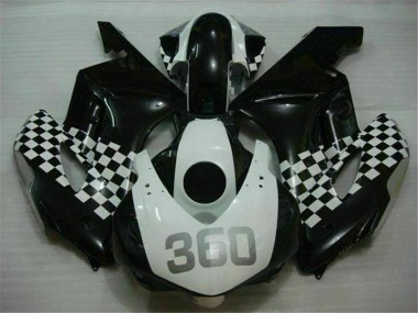 Blanco Negro Kit Completo Carenado CBR 1000 RR 04-05