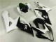 Blanco Negro Kits Completo Carenado ABS GSXR 1000 K5 05-06 Blanco Negro Kits Completo Carenado ABS GSXR 1000 K5 05-06