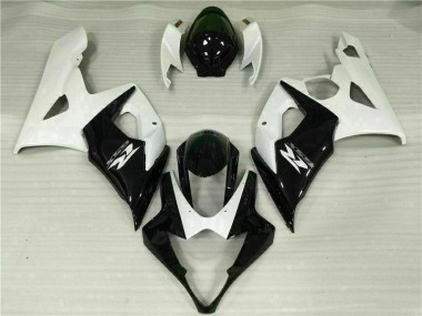 Blanco Negro Kits Completo Carenado ABS GSXR 1000 K5 05-06