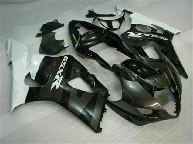 Blanco Negro Kits Completo Carenado GSXR 1000 K3 03-04 Blanco Negro Kits Completo Carenado GSXR 1000 K3 03-04