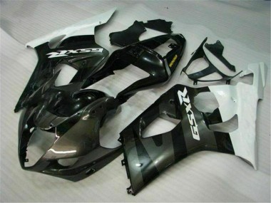 Blanco Negro Kits Completo Carenado GSXR 1000 K3 03-04